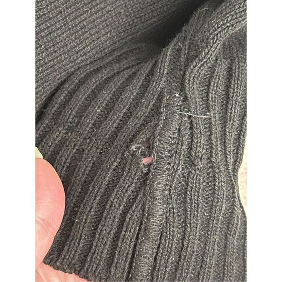 Vintage 80's Navy Neck Pullover by Jack Young Sweater sz M Military Issued made - Picture 7 of 7